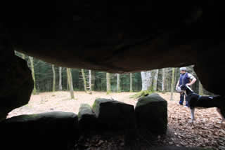 Pohled z dolmenu